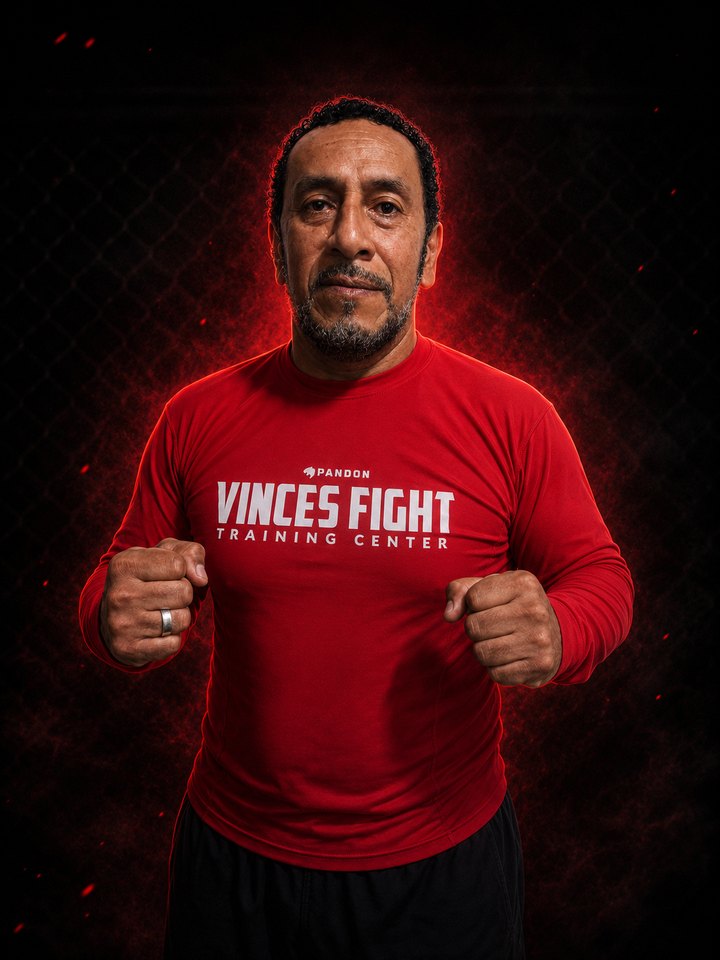 Edison León, entrenador de Vinces Fight