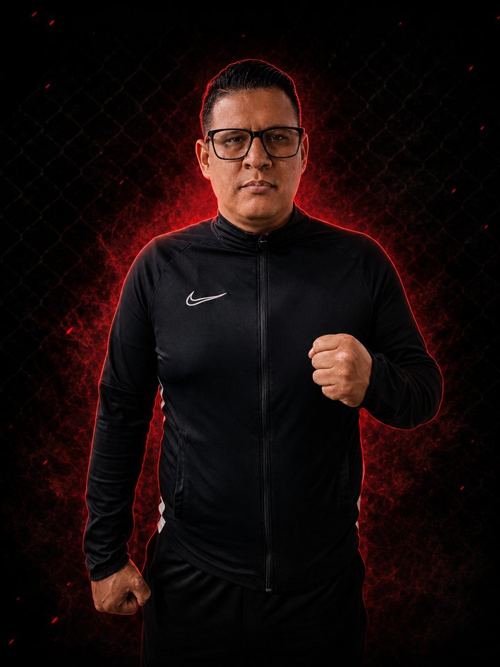 Marvin Roa, entrenador de Vinces Fight