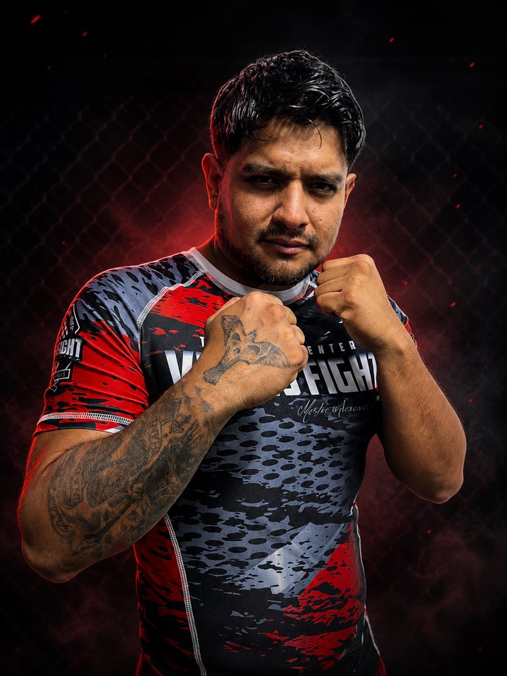 Samir Palacios «El Gorila», entrenador de Vinces Fight